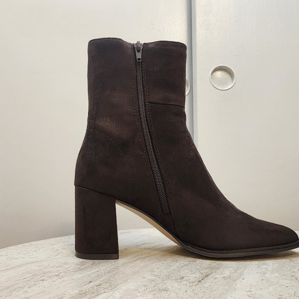 Madden Girl Monicaa Block-Heel Dark Chocolate 7.5M - C008 - Picture 4 of 10